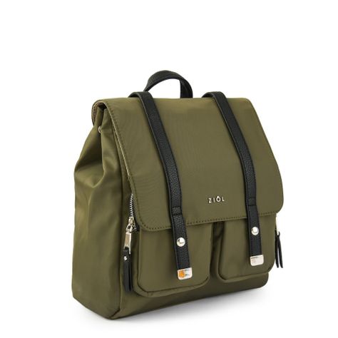 Mochila con tapa mediana erzurum verde oliva-1