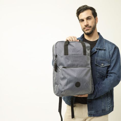 Mochila Porta Notebook Grande Giuseppe Azul Oscuro-4