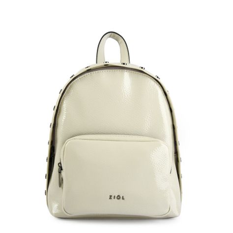Mochila mediana chersy blanco crudo-0