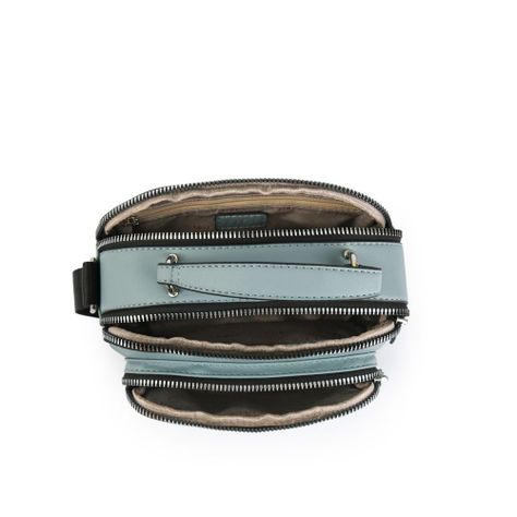 Cartera bandolera pequeña dátil denim-3