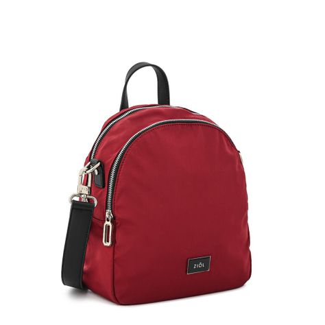 Mochila mediana lisette burdeo-1