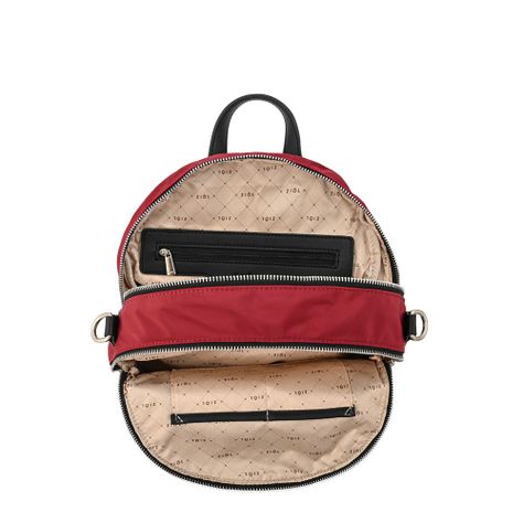 Mochila mediana lisette burdeo-3