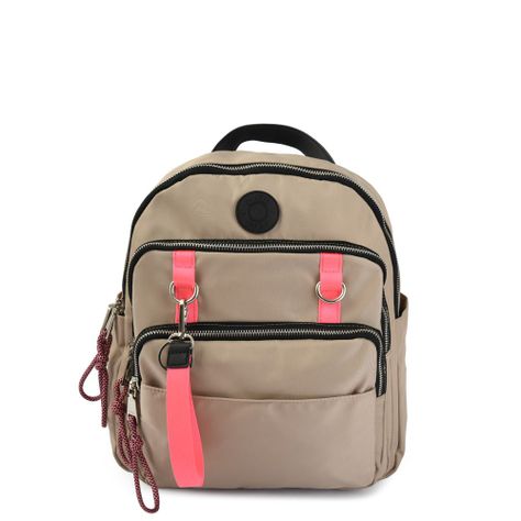 Mochila mediana senavi taupe-0