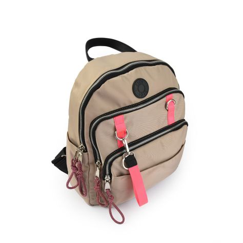 Mochila mediana senavi taupe-2