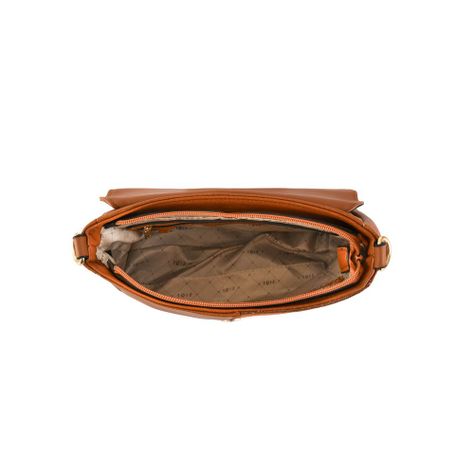 Cartera bandolera mediana ellie café-3