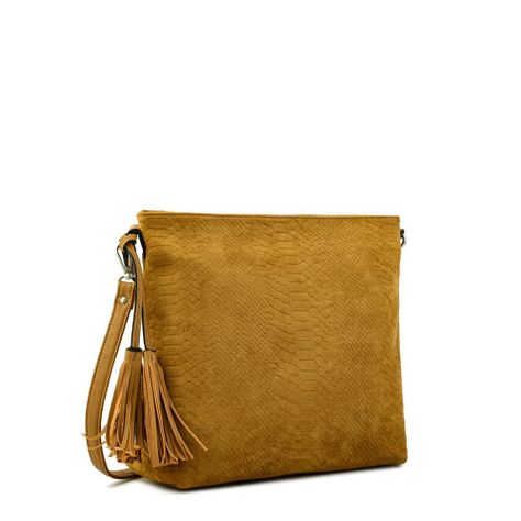 Cartera bandolera grande iria beige oscuro-1