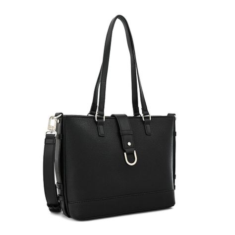 Cartera dos asas tres divisiones federica negro especial-1