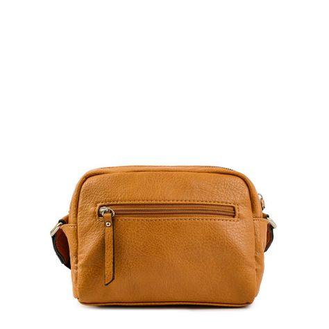 Cartera bandolera pequeña byanca camel-2