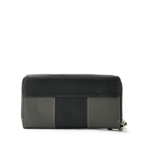 Mersin Billetera Tipo Estuche Acordeon Grande Negro-1