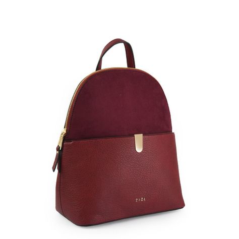 Mochila mediana austin burdeo-1