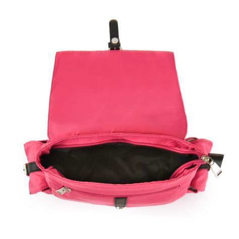Mochila con tapa mediana marion fucsia-3