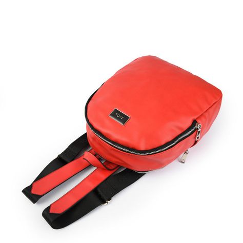 Mochila mediana aydin rojo-3