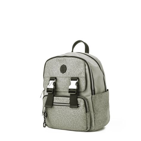 Mochila college mediana taupe-1