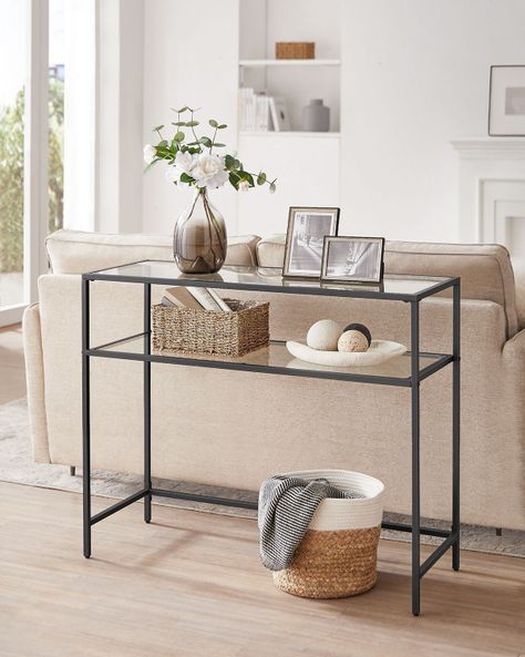 Mesa de Arrimo vidrio Black Premium-5