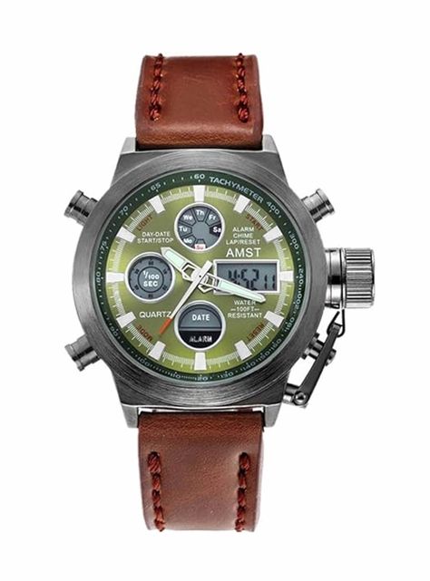 Reloj AMST 3003 – Resistencia y Estilo Militar-0