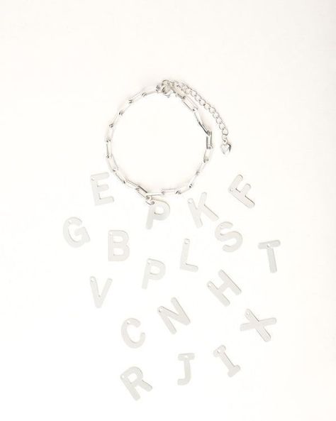 PULSERA PLATA  MUJER LETRA C CATALINA - CANTARINA-0