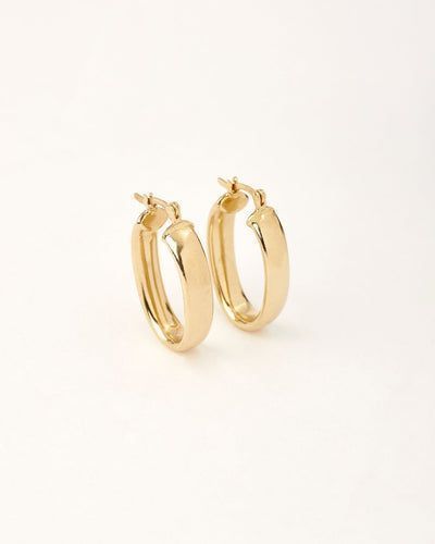 AROS ARGOLLAS DE ORO MUJER PARA REGALO ELISA - CANTARINA JOYAS-0