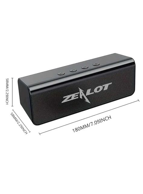 Zealot S31 Parlante Profesional compacto refuerzo de graves 8h 10w-1