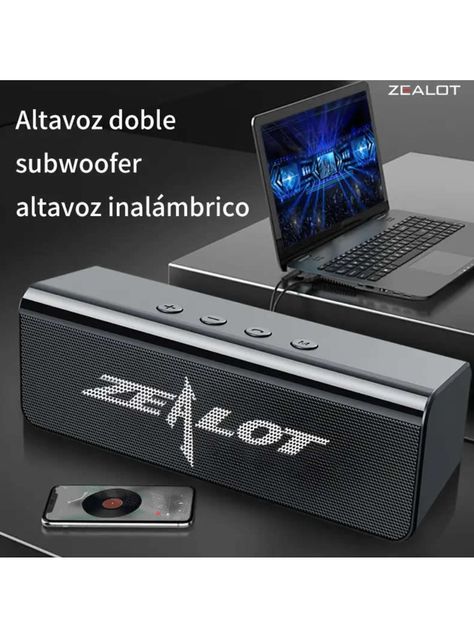 Zealot S31 Parlante Profesional compacto refuerzo de graves 8h 10w-3
