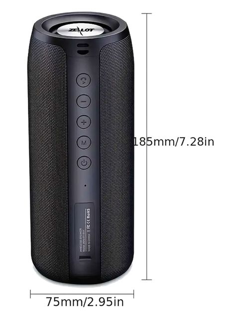 Zealot S51 Parlante Profesional refuerzo de graves 10 horas 20w-1