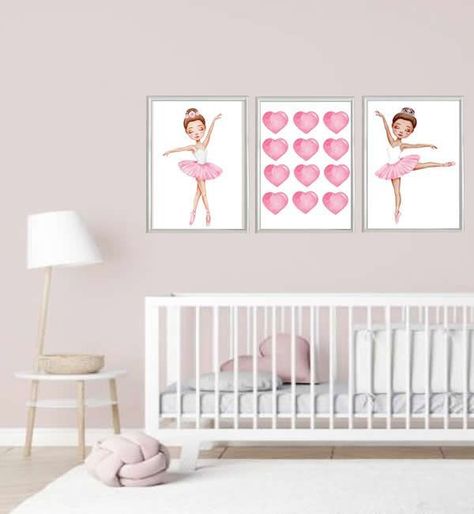 Set Cuadro Infantil Bailarina Ballet-4