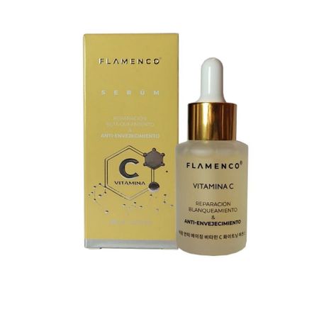 Serum Facial Vitamina C Aclarante y Anti- Envejecimiento-0