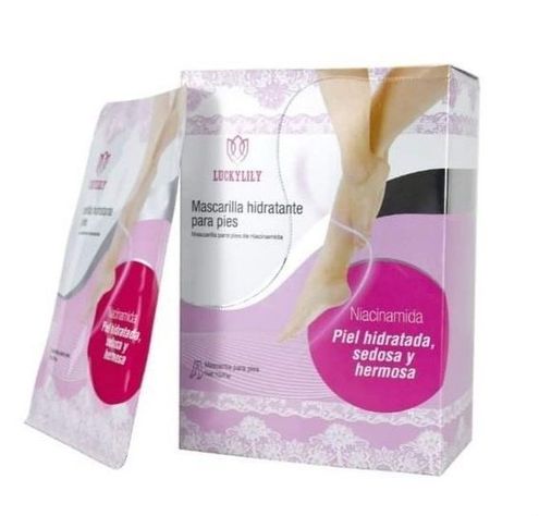 Pack 4 Mascaras Hidratantes Con Niacinamida para Pies-0