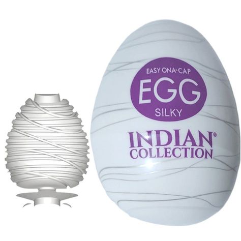 Huevo Masturbador Masculino EGG SILKY  -0