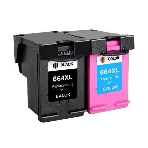 Tinta Alternativa Para 664xl 1115 2135 3635 Negro-1