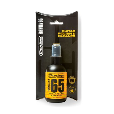 Dunlop - Formula 65 Guitar Polish & Cleaner + Paño de limpieza y pulido-1