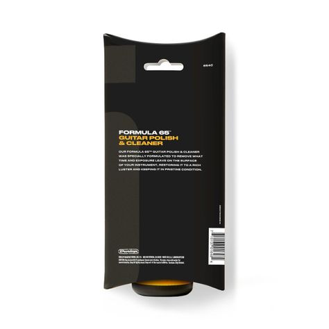 Dunlop - Formula 65 Guitar Polish & Cleaner + Paño de limpieza y pulido-2