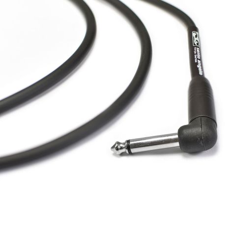 Cable de instrumento Santo Angelo Ninja Series - L Ángulo/Recto 4,57m  - Negro-1
