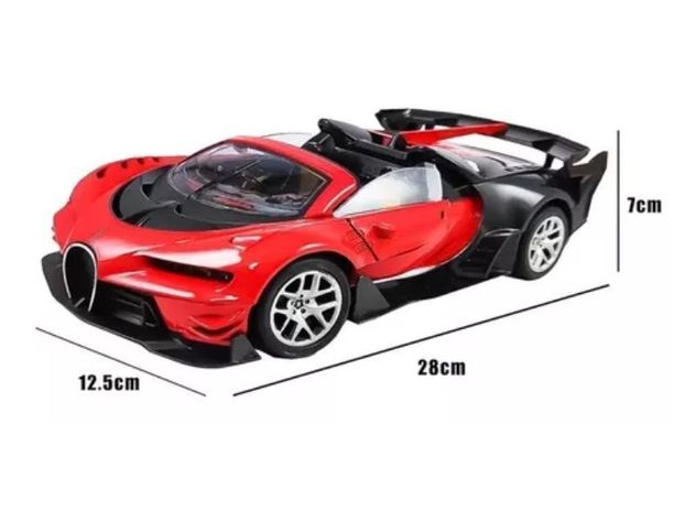 Auto A Control Remoto Tipo Bugatti Recargable R-2