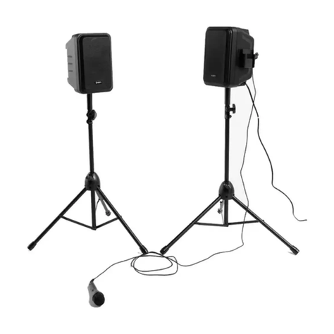 Atril Parlante Tripode Soporte Metalico Regulable De 180 Cm-0