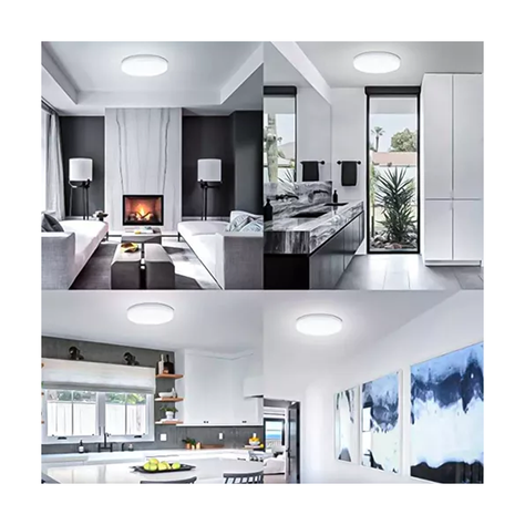3 Foco Plafon Frameless Led Techo Sobrepuesto 48w Luz Fria-1