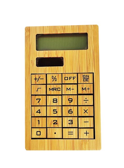Calculadora Garetto De Bamboo-0
