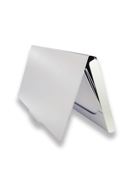 2 Porta - Tarjetas De Aluminio 93mm. X 60mm. X 7mm. Garetto-1