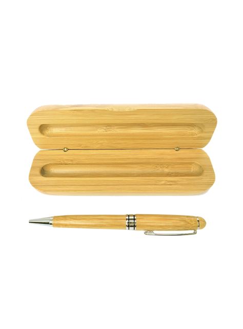 Set Boligrafo De Bamboo Garetto-1