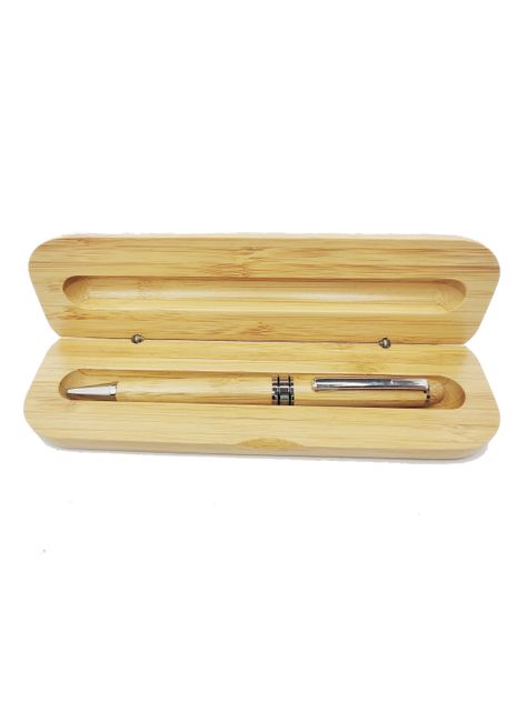 Set Boligrafo De Bamboo Garetto-2