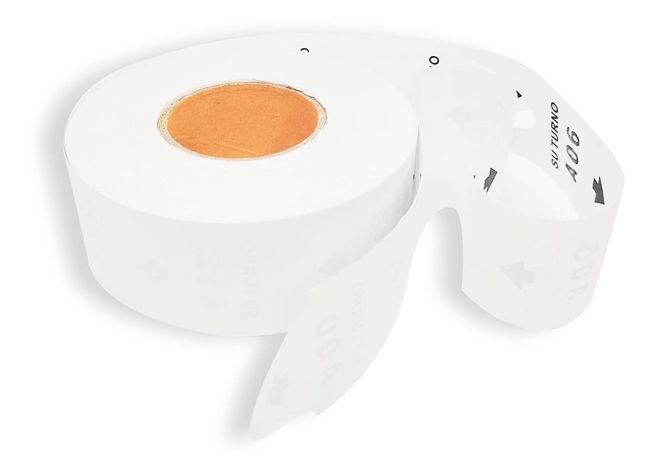 Rollo Tickets Turnomatico Garetto Con 2000 Numeros-2