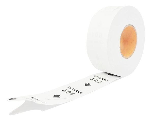 Rollo Tickets Turnomatico Garetto Con 2000 Numeros-1