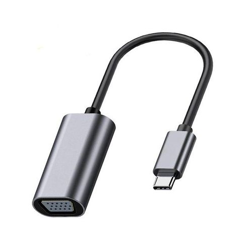 Cable adaptador  USB C a VGA MacBook AirPro iPad Pro-0