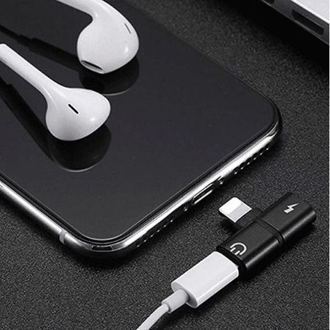 Adaptador Splitter Lightning Audio y carga 2 en 1 -2