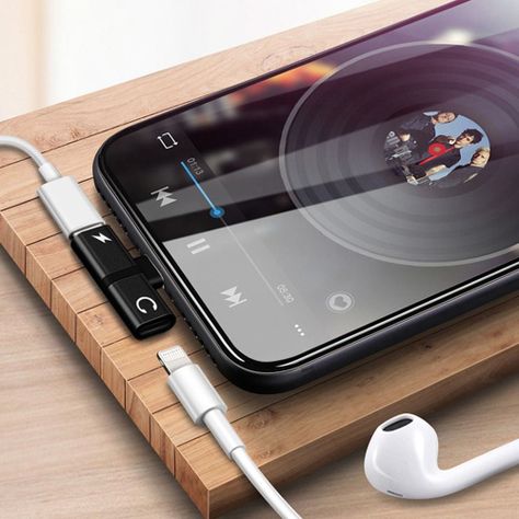 Adaptador Splitter Lightning Audio y carga 2 en 1 -3