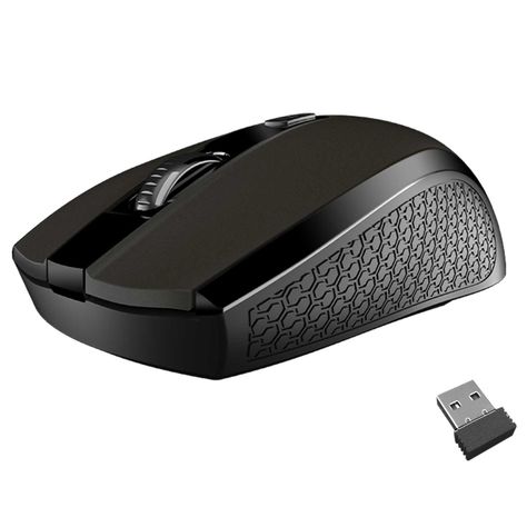 Mouse Inalámbrico 2.4 Ghz Laptop Wireless R560 Meetion Negro-1