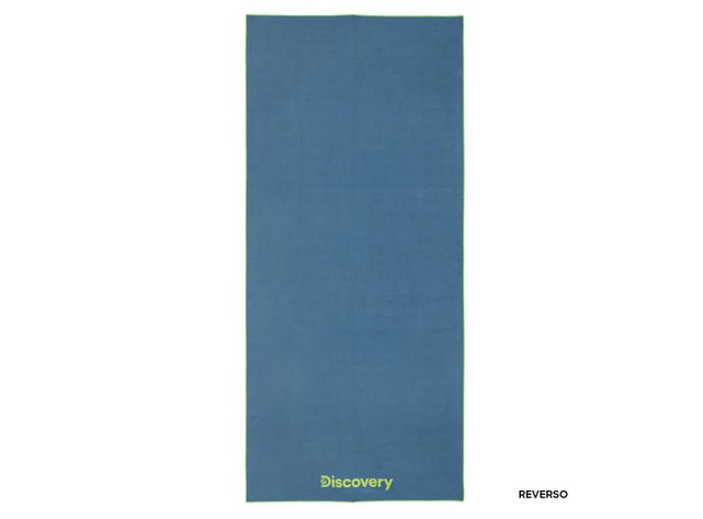 Toalla Microfibra grande Verde - Gris Discovery (90 x 200)-0