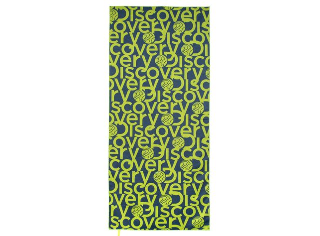 Toalla Microfibra grande Verde - Gris Discovery (90 x 200)-3