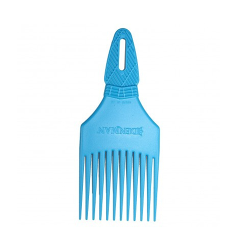 Peine Denman D17 color Celeste para Cabellos Crespos-1