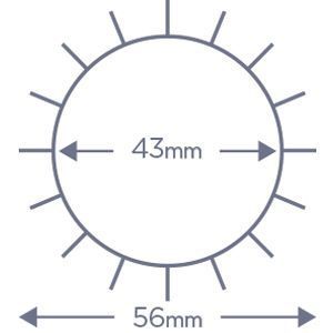 Cepillo Denman Termocerámico D63 45 mm-2