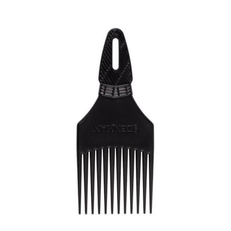 Peine Denman D17 color negro para Cabellos Crespos-1